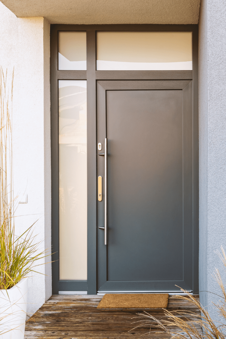 modern front door